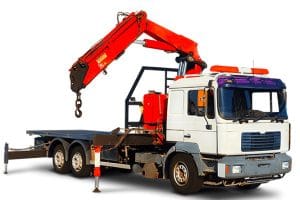 Автомобиль с краном манипулятором MAN