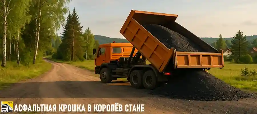 Асфальтная крошка в Королёве Стане