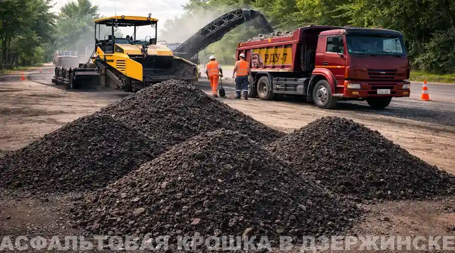 Продажа асфальтовой крошки с доставкой в Дзержинск и Дзержинский район Минской области
