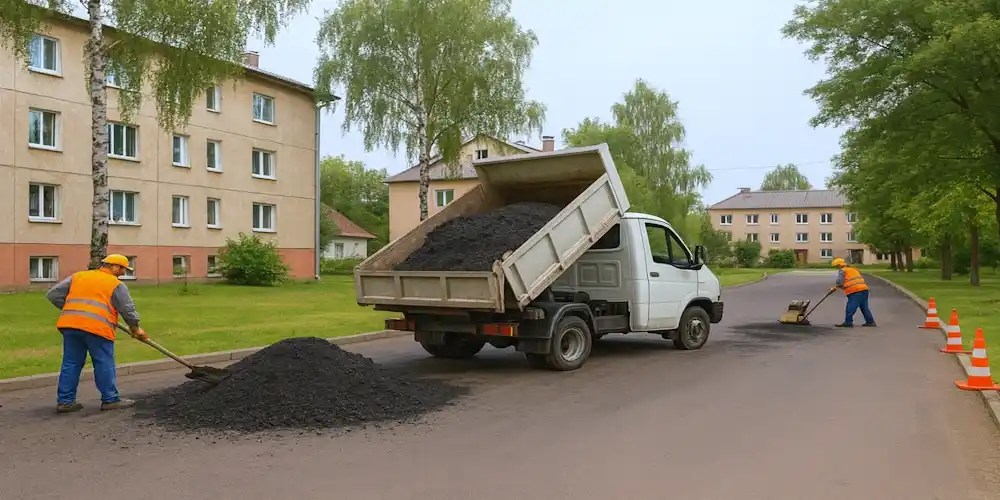 Асфальтная крошка, асфальтогранулят, продажа и доставка в Мачулищи Минский район.