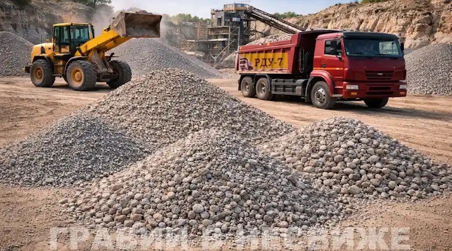 Гравий в Несвиже