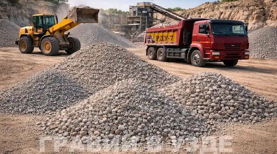 Гравий в Узде